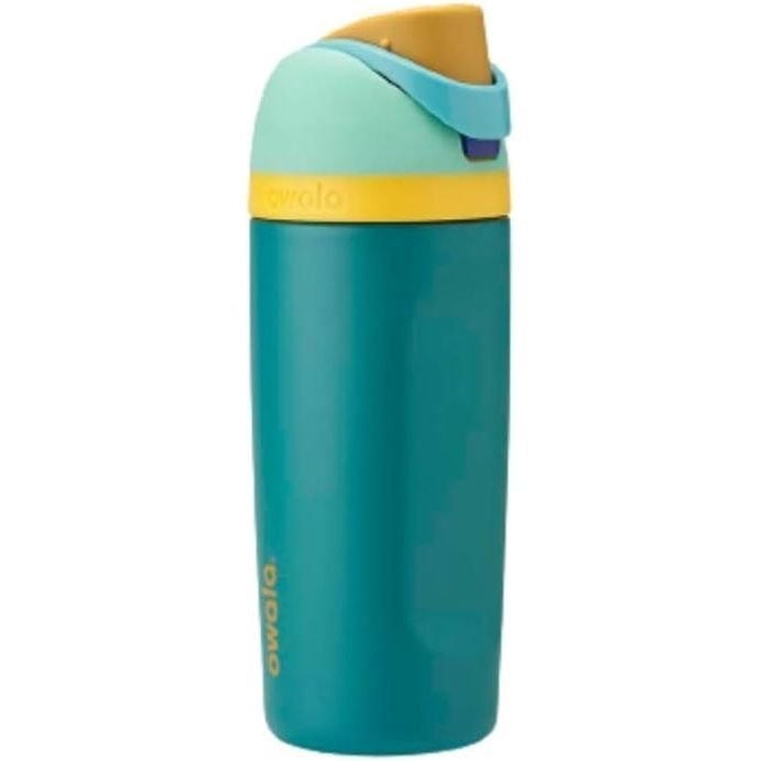 Owala Kids Freesip -16oz - Stainless Steel - Splishy Splashy