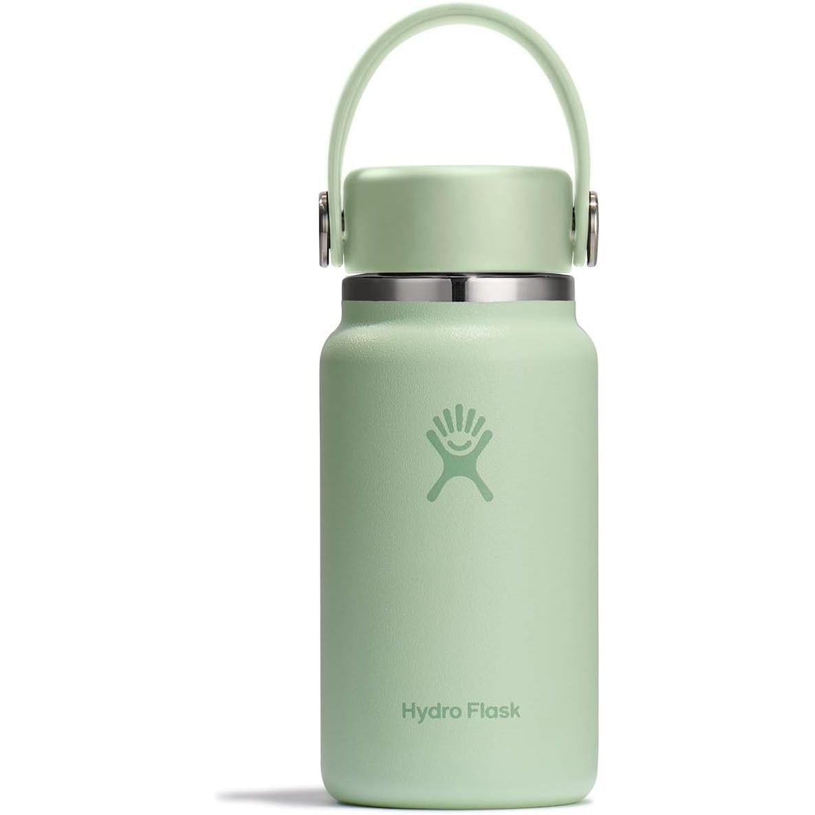 Hydro Flask Micro Bottle - Leak Proof Purse or Pocket Flask - Insulated Mini Water Bottle 6.7 Oz Aloe