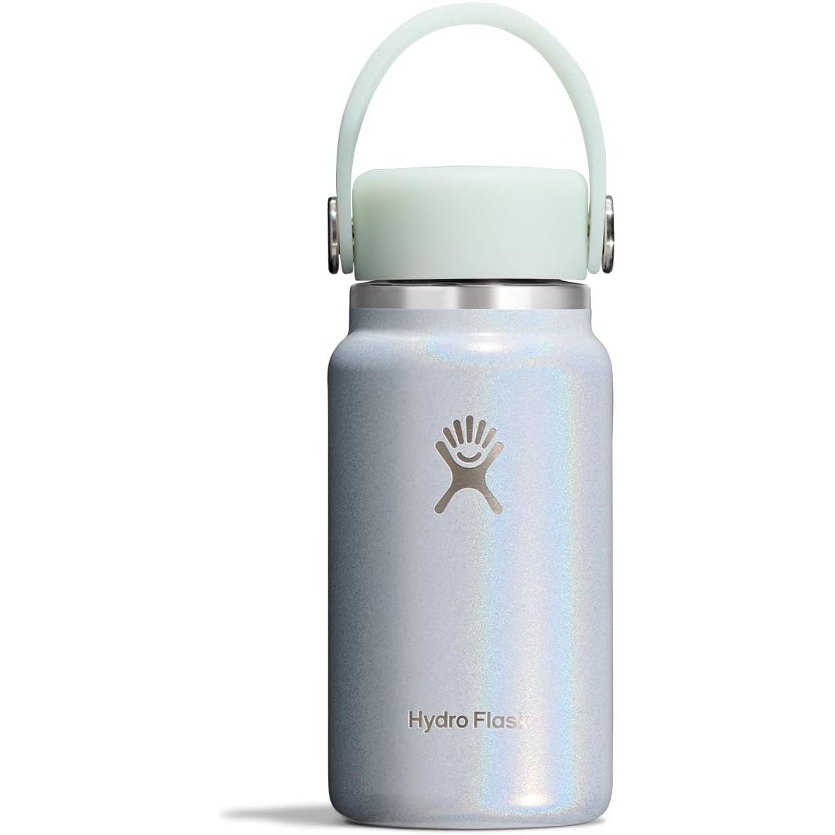 Hydro Flask Micro Bottle - Insulated Mini Leak Proof Flask for Purse or Pocket in 6.7 Oz Agave Green