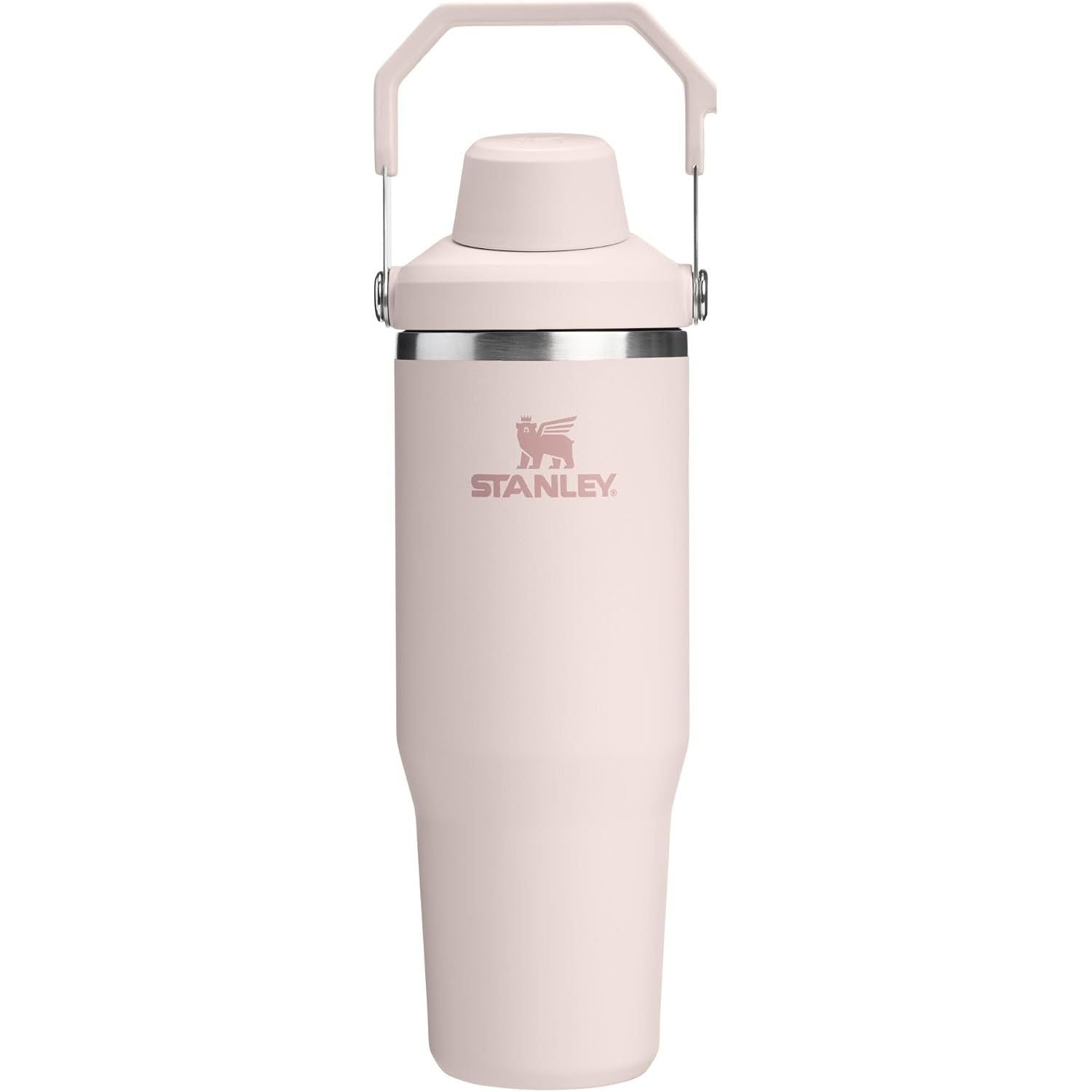 Stanley IceFlow 2.0 Fast Flow Tumbler with Handle 30 oz | Twist On Angled Spout Lid | Leakproof Water Bottle | Insulated Stainless Steel | BPA-Free | Frost