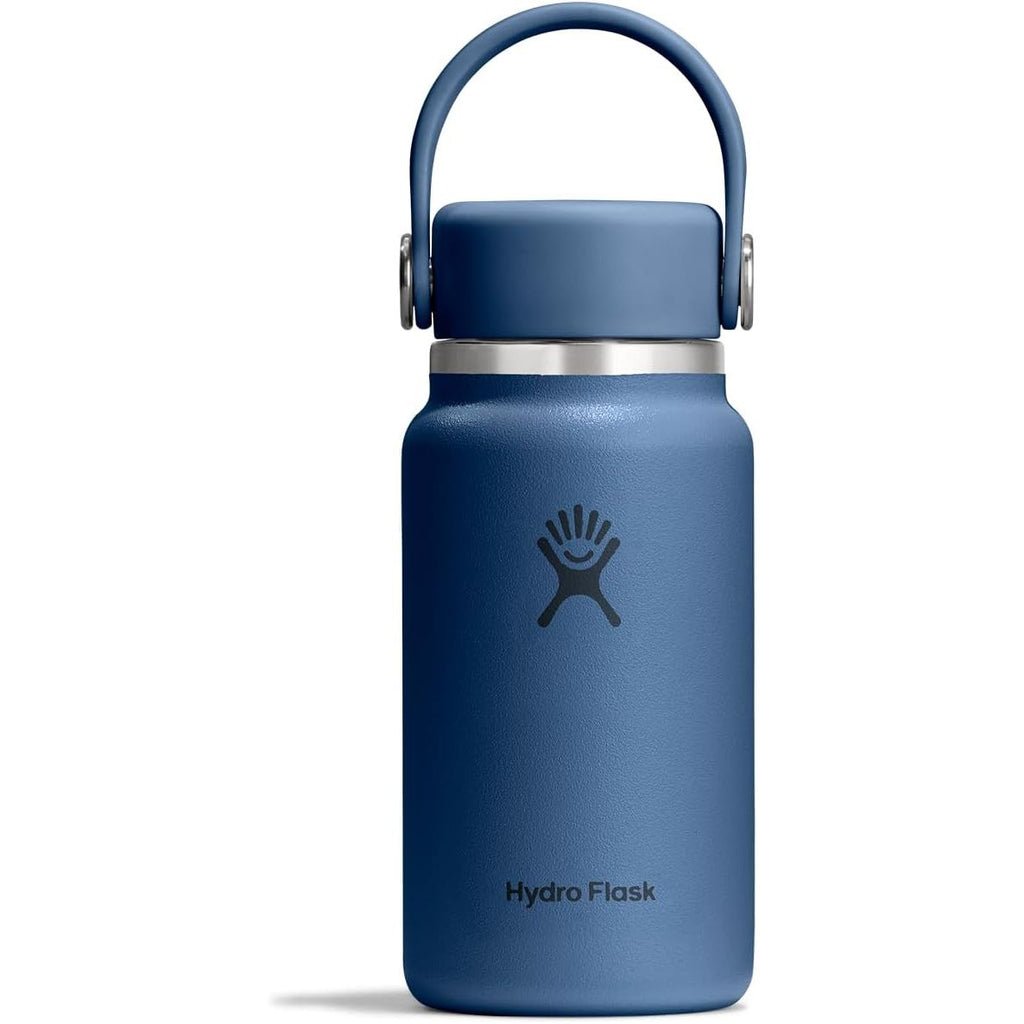Hydro Flask Micro Bottle - Insulated Mini Leak Proof Flask for Purse or Pocket in 6.7 Oz Agave Green