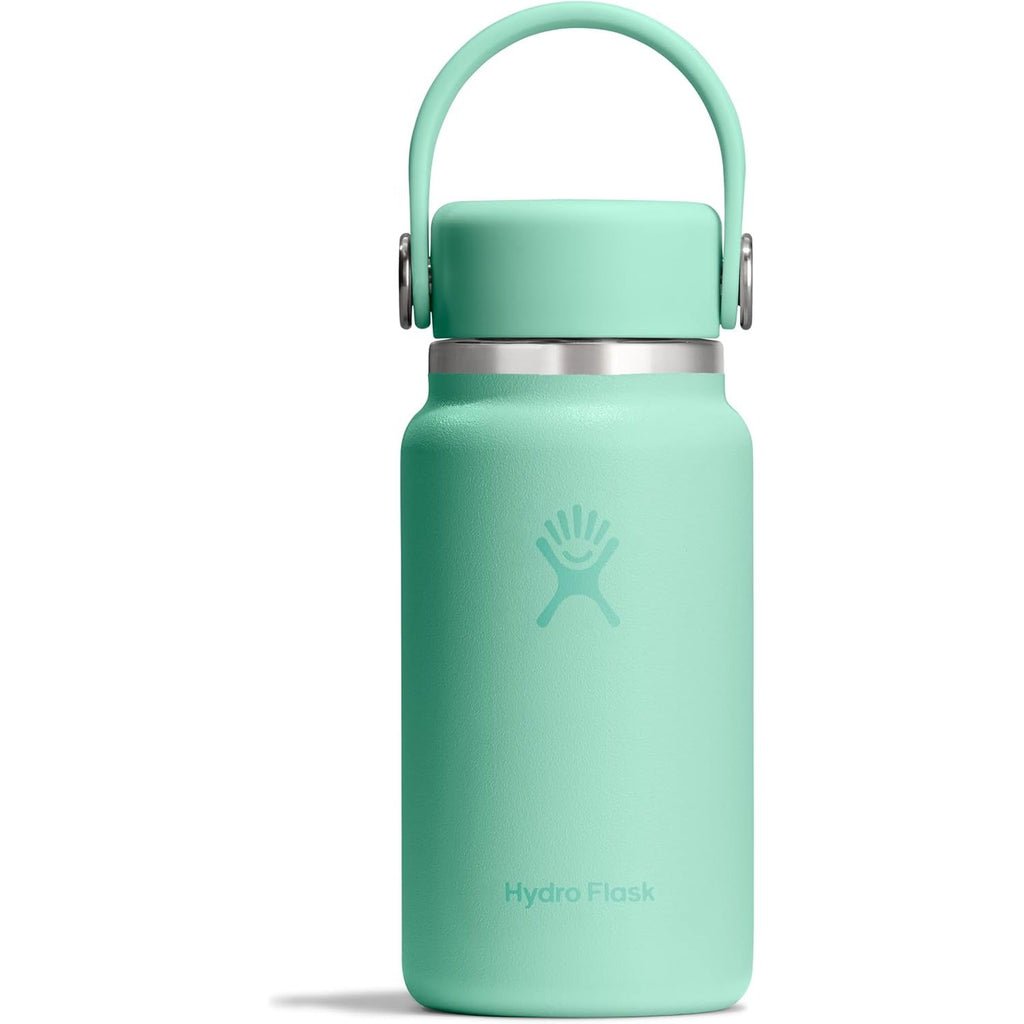 Hydro Flask Micro Bottle - Insulated Mini Leak Proof Flask for Purse or Pocket in 6.7 Oz Agave Green