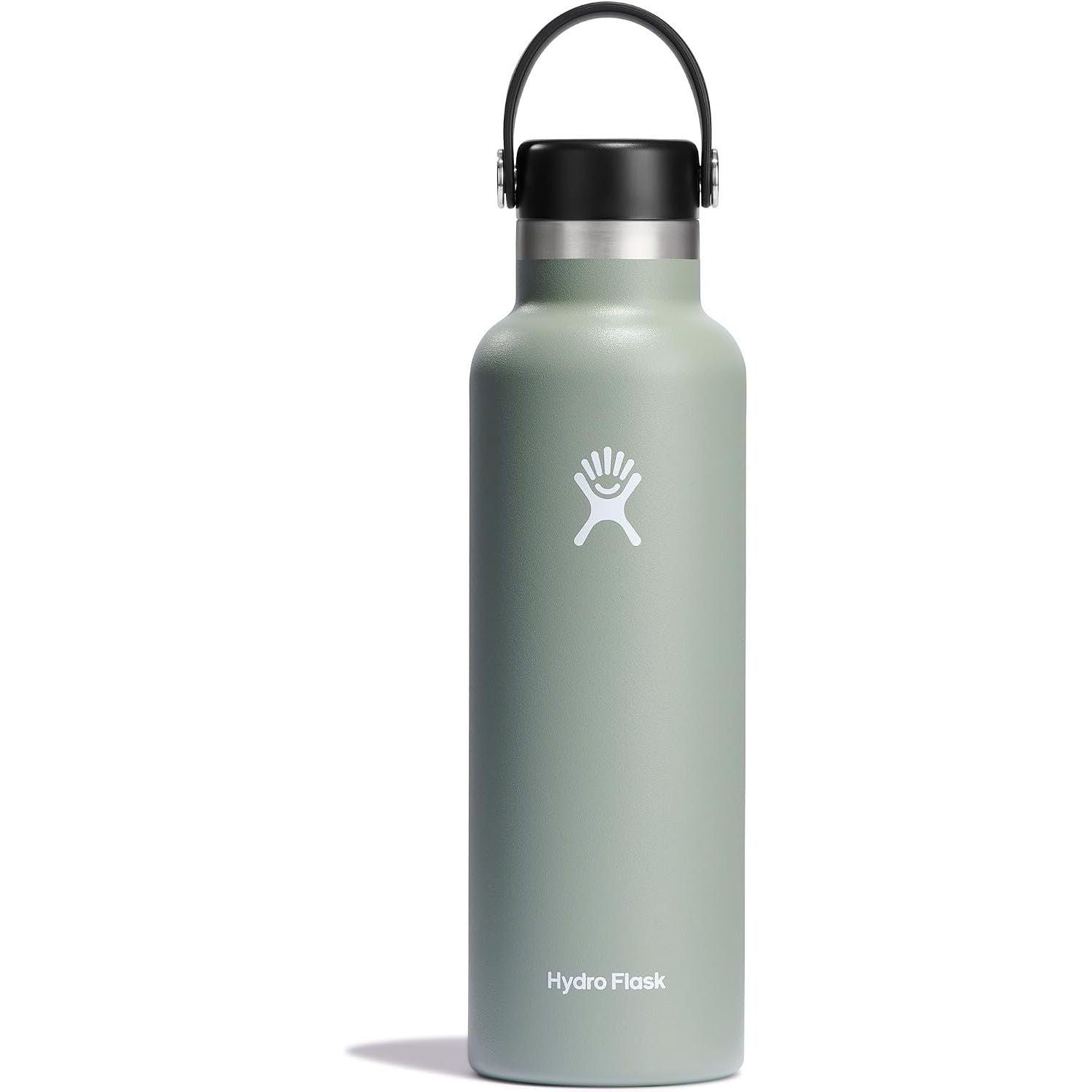 Hydro Flask Water Bottle - Insulated Stainless Steel - Non Spill, Leakproof in 21 Oz Agave Green Hydro Flask