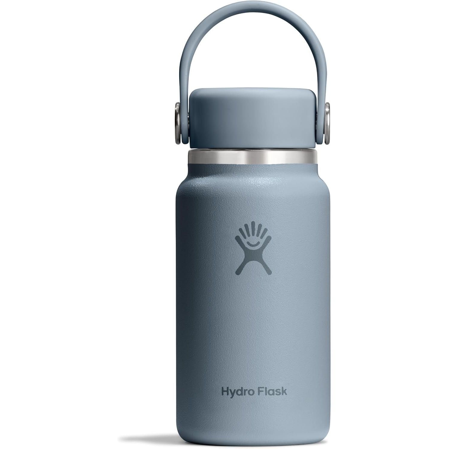 Hydro Flask Micro Bottle - Insulated Mini Leak Proof Flask for Purse or Pocket in 6.7 Oz Agave Green