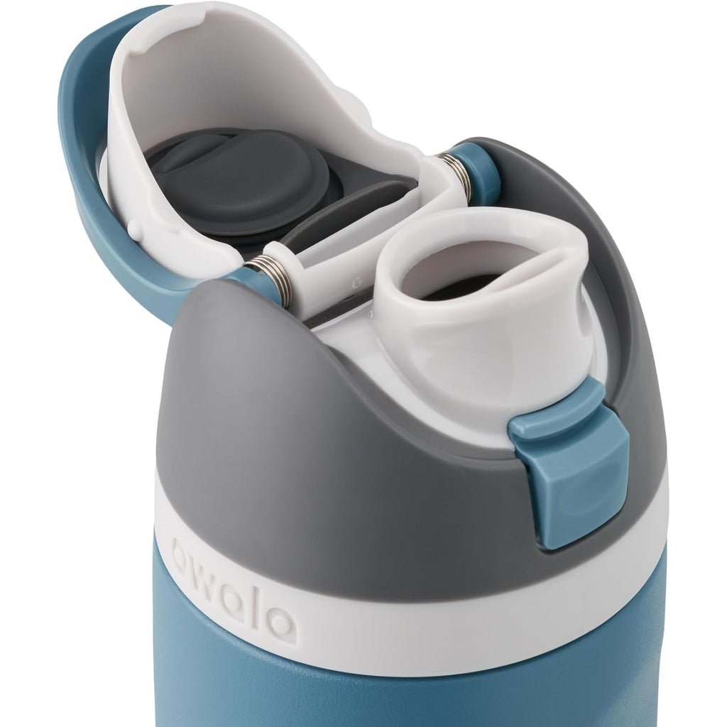 BlenderBottle C05951 FreeSip 24oz Stainless Steel - Blue Oasis