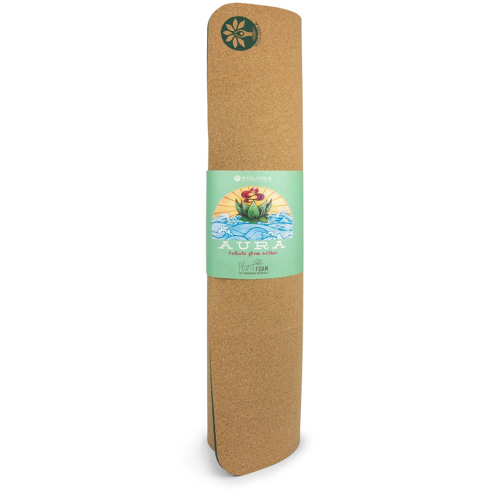Aura Cork Yoga Mat Yoloha Yoga